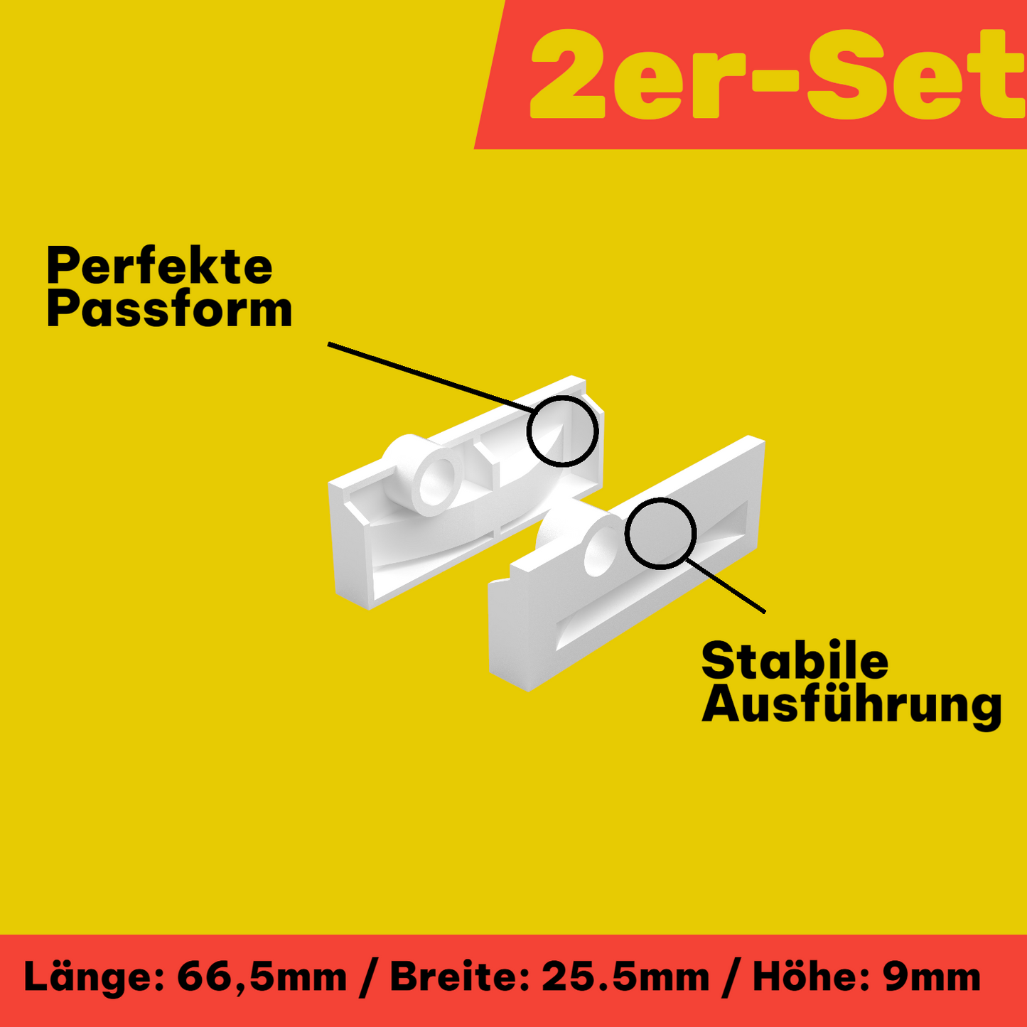 Wandhalterung Kellerfenster Ersatzteil Set passend für Mea Mealon Mealuxit