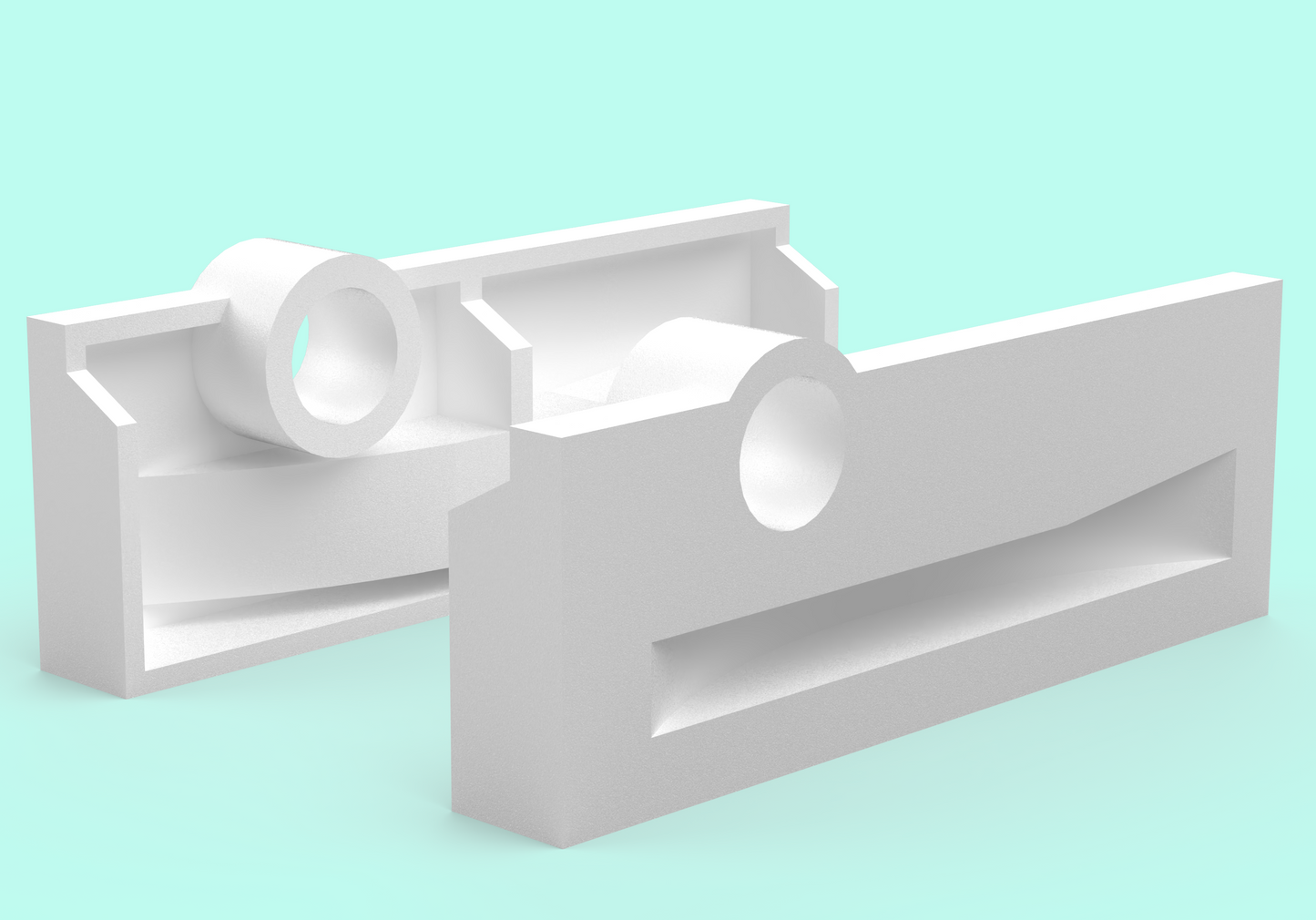 Wandhalterung Kellerfenster Ersatzteil Set passend für Mea Mealon Mealuxit